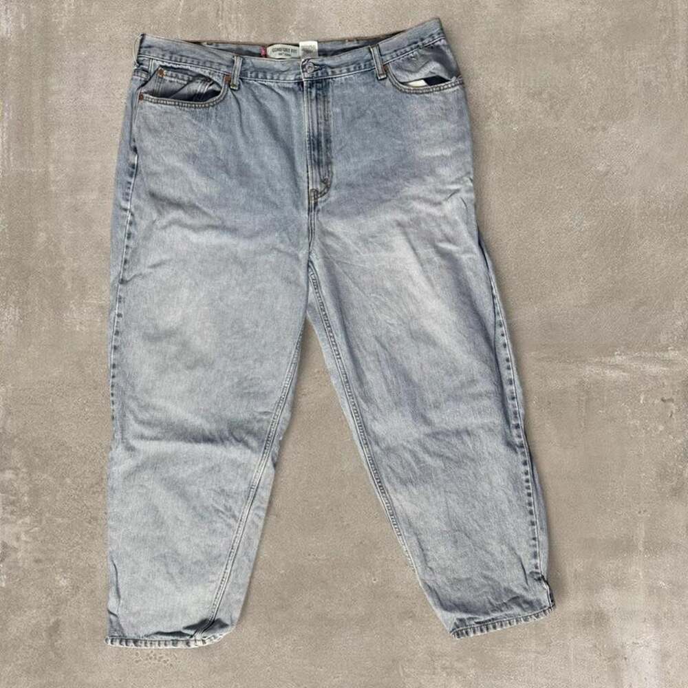 Levi's 560 Comfort Fit Baggy Blue Jeans